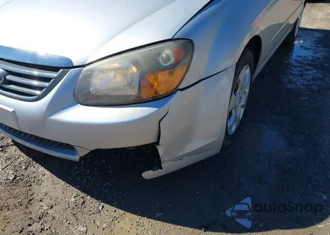 2009 Kia Spectra Ex from USA, damaged, VIN KNAFE221695655340